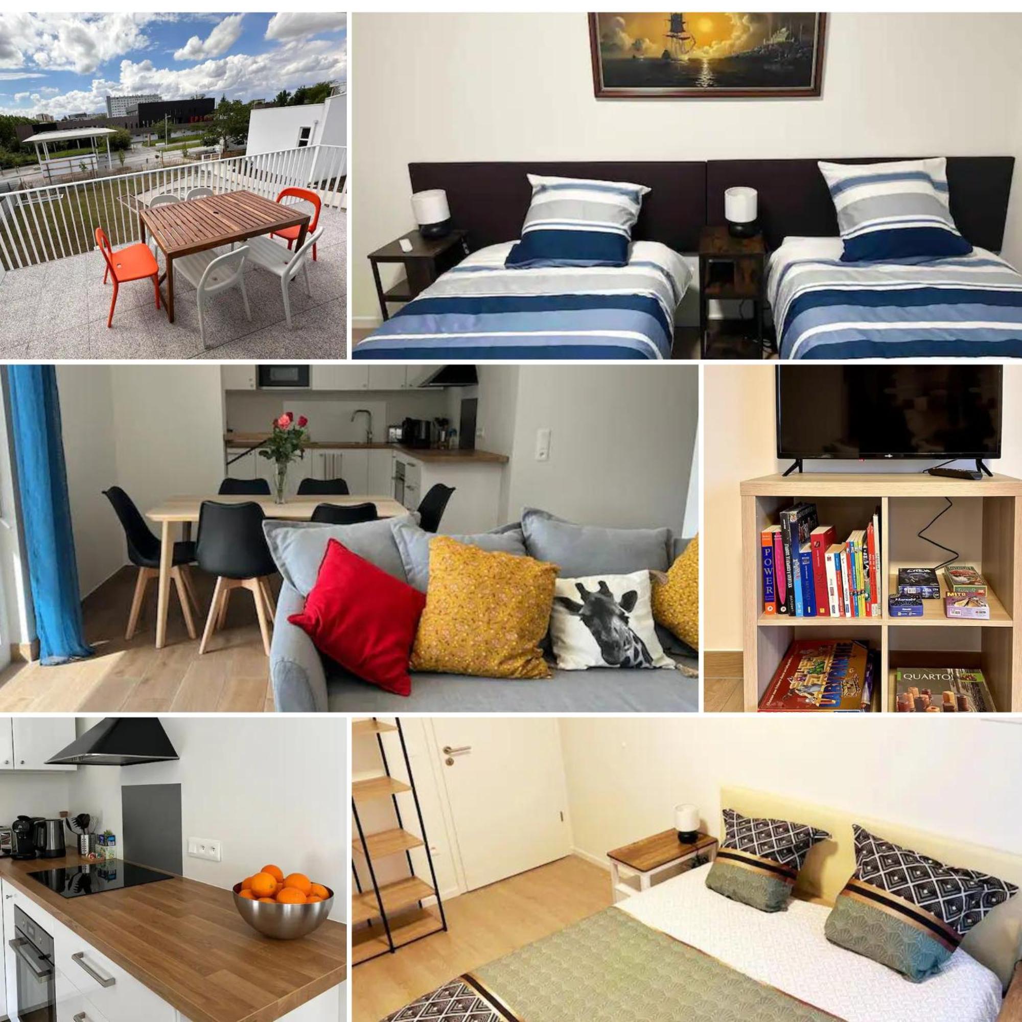 Grand Appart Neuf Lumineux, Parking Gratuit, 10 Min Centre Straatsburg Buitenkant foto